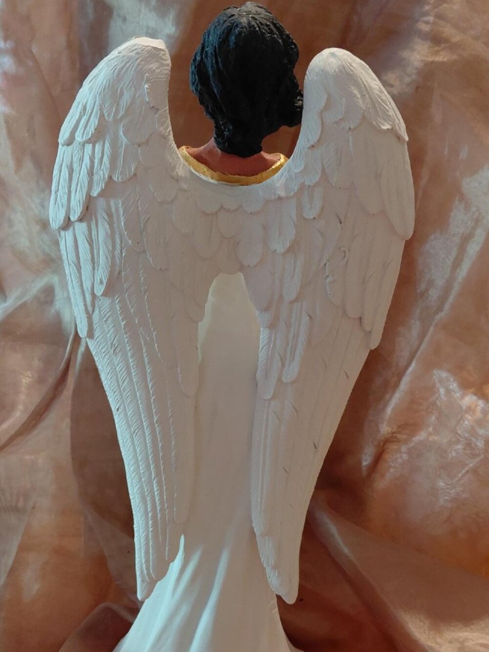 NIB Protea Design 13" Black Guardian Angel Figurine - Picture 3 of 6